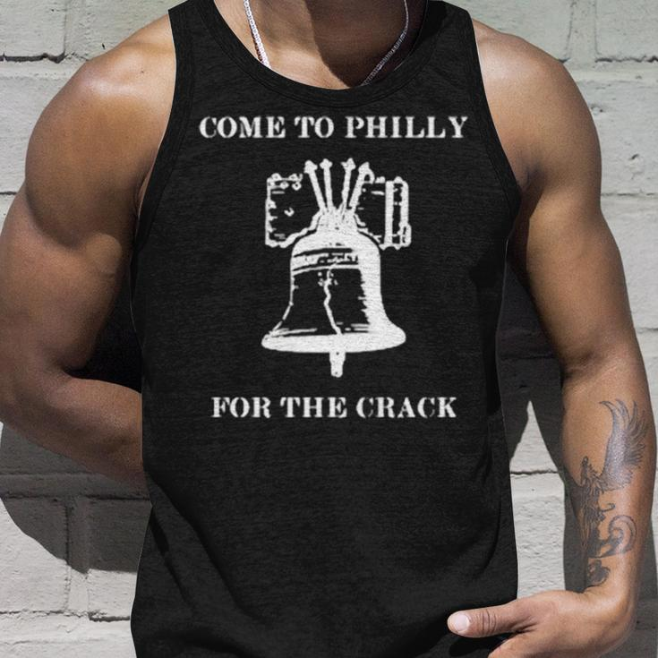 Come To Philly For The Crack Unisex Tank Top Gifts for Him
