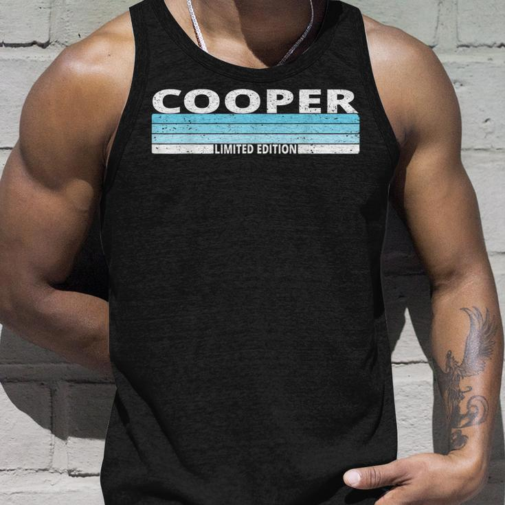 Cooper Surname Birthday Family Reunion 80S 90S Blue Sunset Unisex Tank Top Gifts for Him