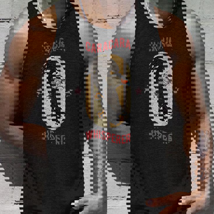 Crested Caracara Birds Biologist Ornithologist Birdmotif Unisex Tank Top Gifts for Him