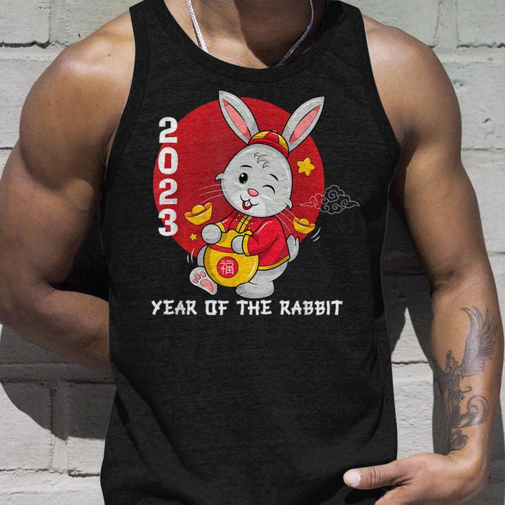 Cute Chinese New Year Funny Year Of The Rabbit 2023  Unisex Tank Top Gifts for Him