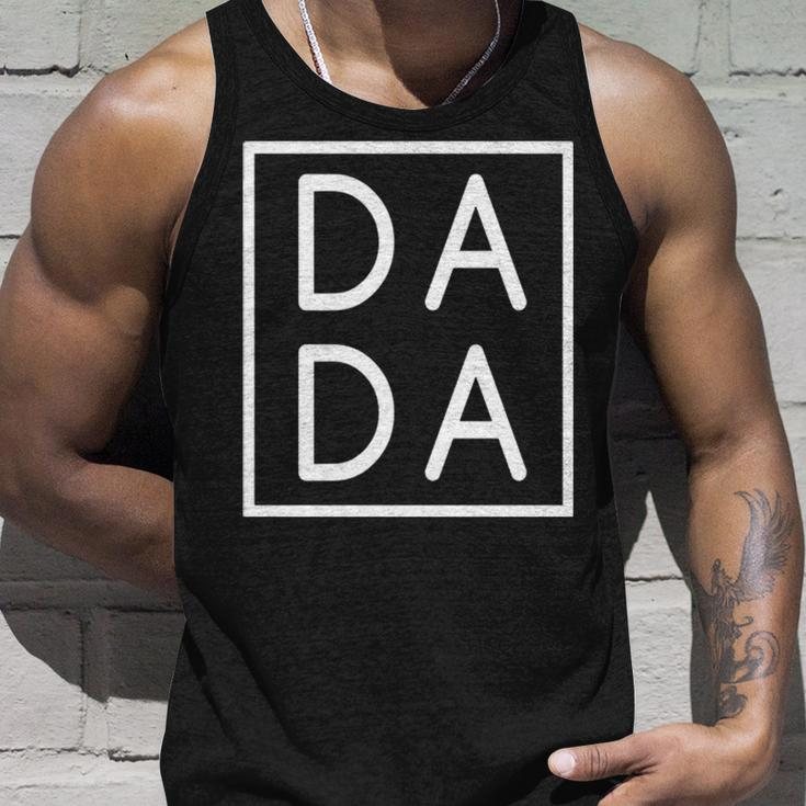 Dad Dada New Dad Father Birthday Dad Life Unisex Tank Top Gifts for Him