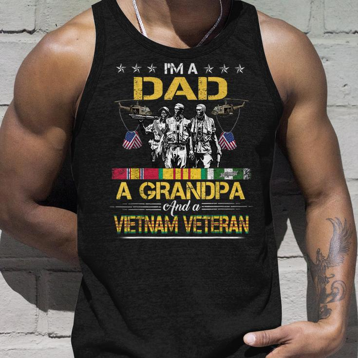 Dad Grandpa Vietnam Veteran Vintage Military Mens Unisex Tank Top Gifts for Him