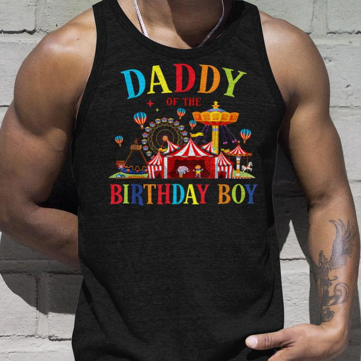 Daddy Of The Birthday Boy Circus Family Matching Unisex Tank Top Gifts for Him