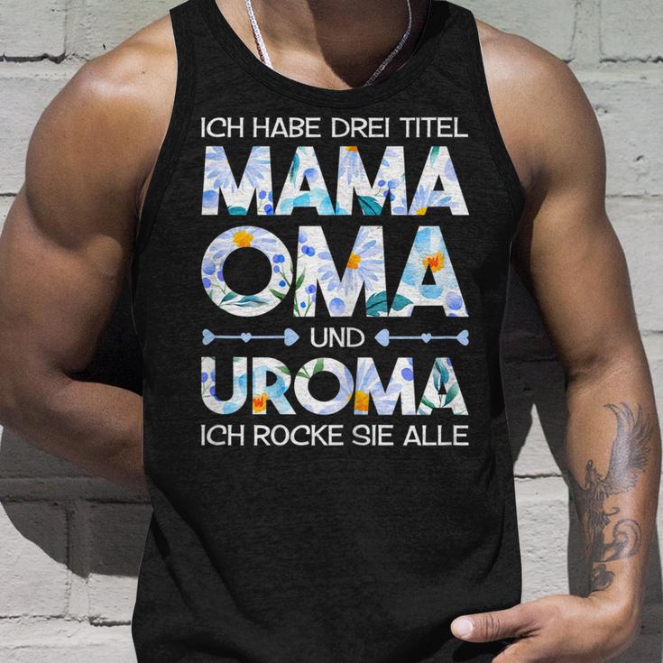 Damen Mama Oma Uroma Rocke Muttertagsgeschenk Mutter Spruch Tank Top Geschenke für Ihn