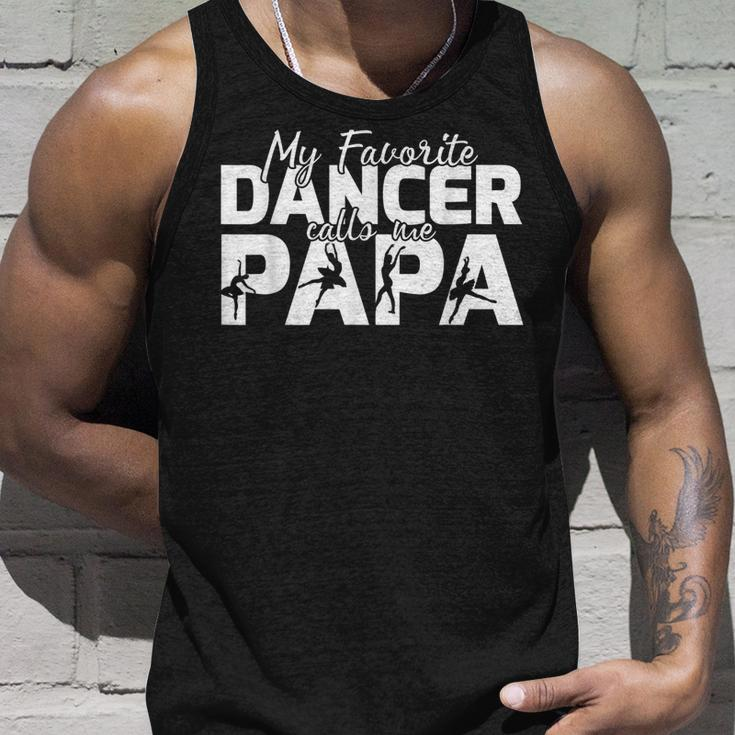 Dance Dad Funny Dancing Daddy Proud Dancer Dad I Finance V2 Unisex Tank Top Gifts for Him