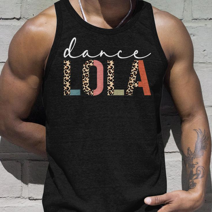 Dance Lola Of A Dancer Lola Dancing Leopard Mothers Day Unisex Tank Top Gifts for Him