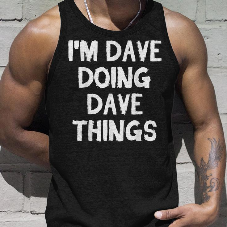 Im Dave Doing Dave Dings Lustiges Weihnachten Tank Top Geschenke für Ihn