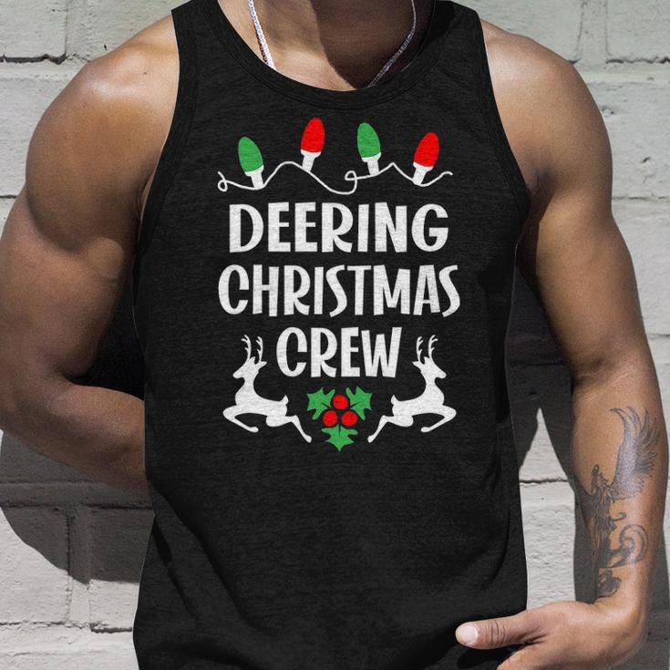 Deering Name Gift Christmas Crew Deering Unisex Tank Top Gifts for Him