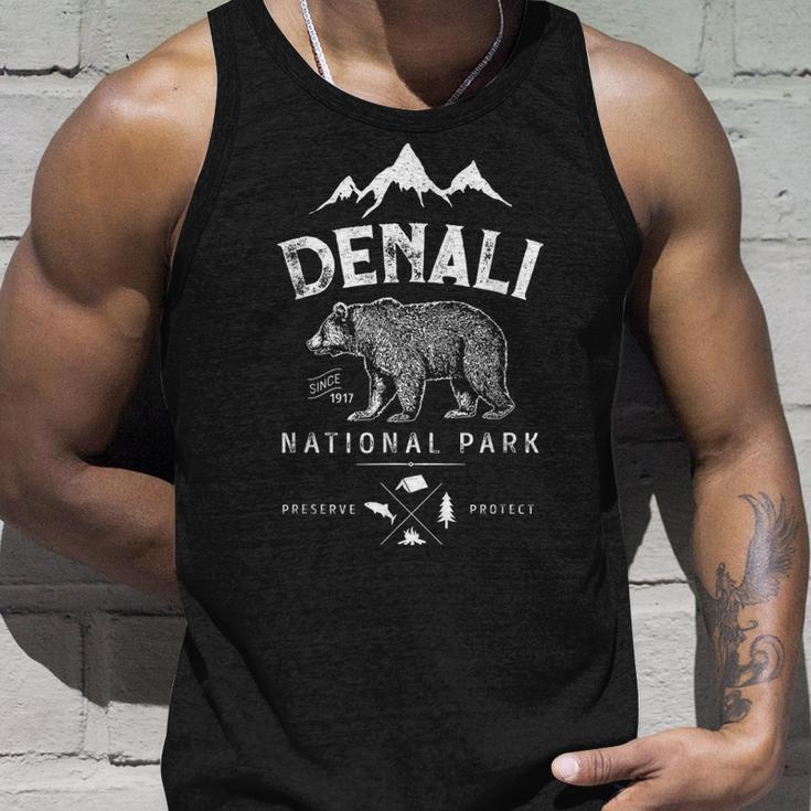 Denali National Park And PreserveUs Alaska Vintage Unisex Tank Top Gifts for Him