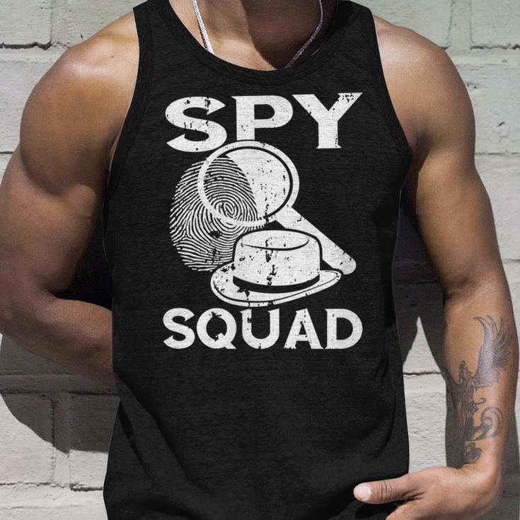 Detektiv Spy Squad Spy Kostüm Investigate Espionage Agent Tank Top Geschenke für Ihn