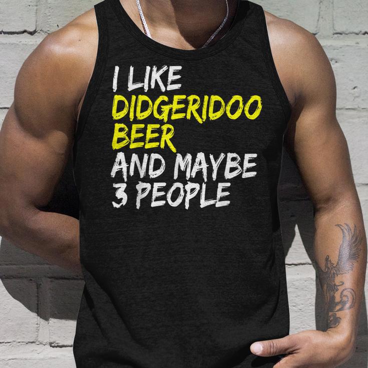 Didgeridoo Spruch Australien I Like Beer Didgeridoo Tank Top Geschenke für Ihn