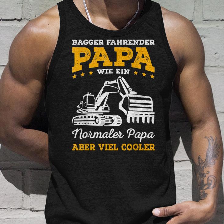 Digger Driving Dad Digger Driver Tank Top Geschenke für Ihn