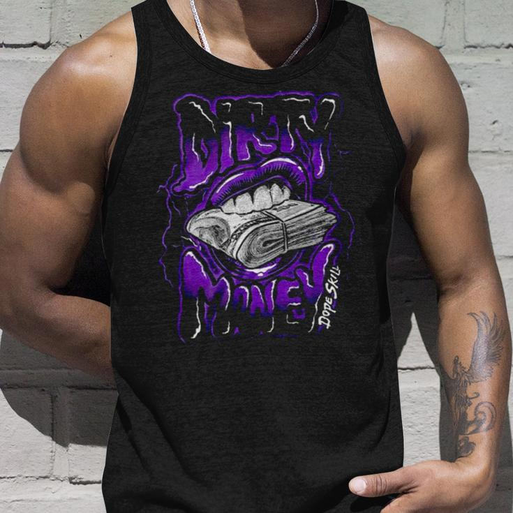 Dirty Money Dope Skill Unisex Tank Top Gifts for Him