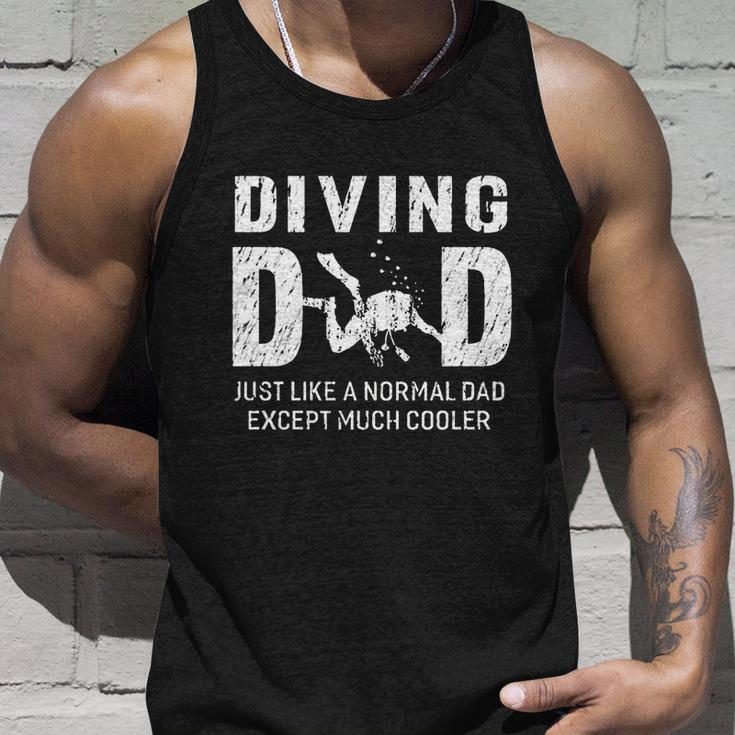 Diving Dad Gifts For Father Scuba Men Women Tank Top Graphic Print Unisex Gifts for Him