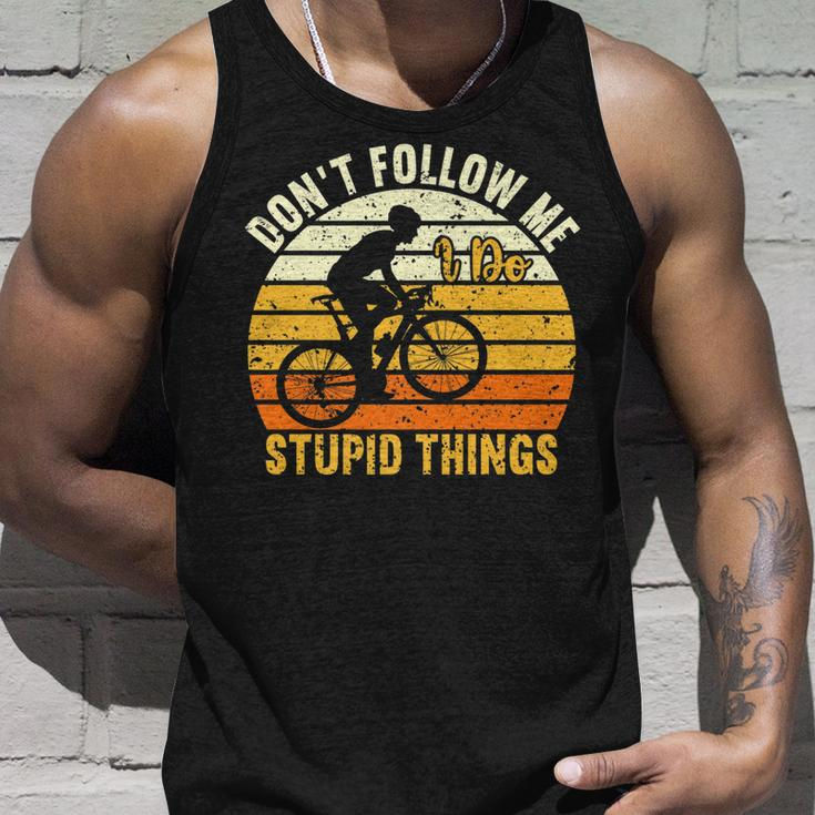 Dont Follow Me I Do Stupid Things V3 Unisex Tank Top Gifts for Him