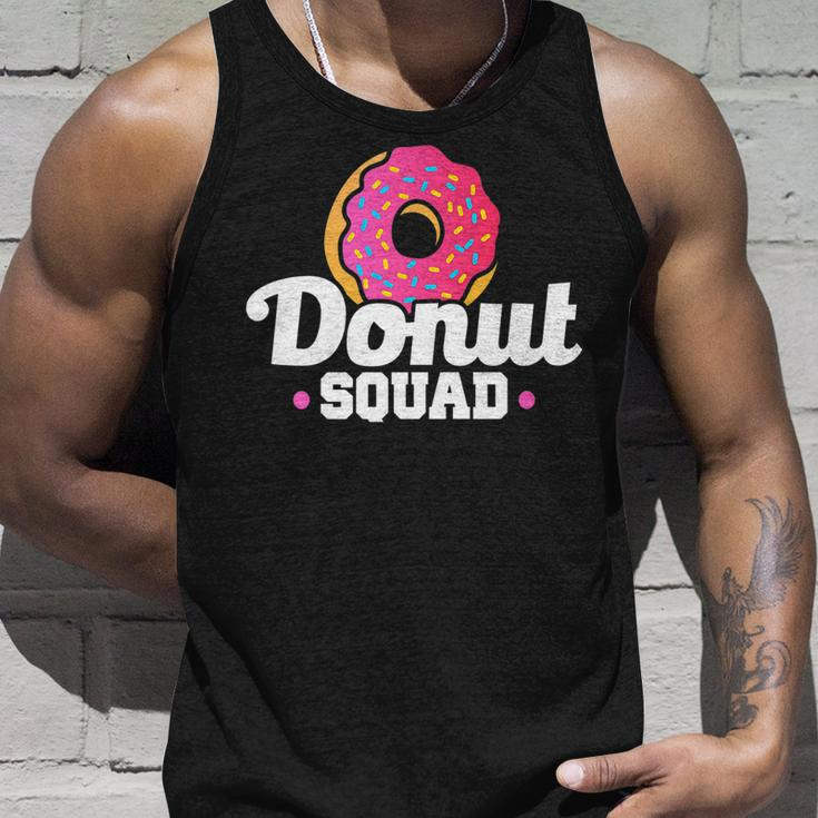 Donut Squad Funny Donut Saying Donut Lovers Gift Unisex Tank Top Gifts for Him