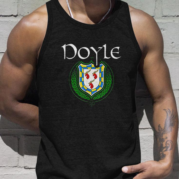 Doyle Surname Irish Last Name Doyle Family Crest Men Women Tank Top Graphic Print Unisex Gifts for Him