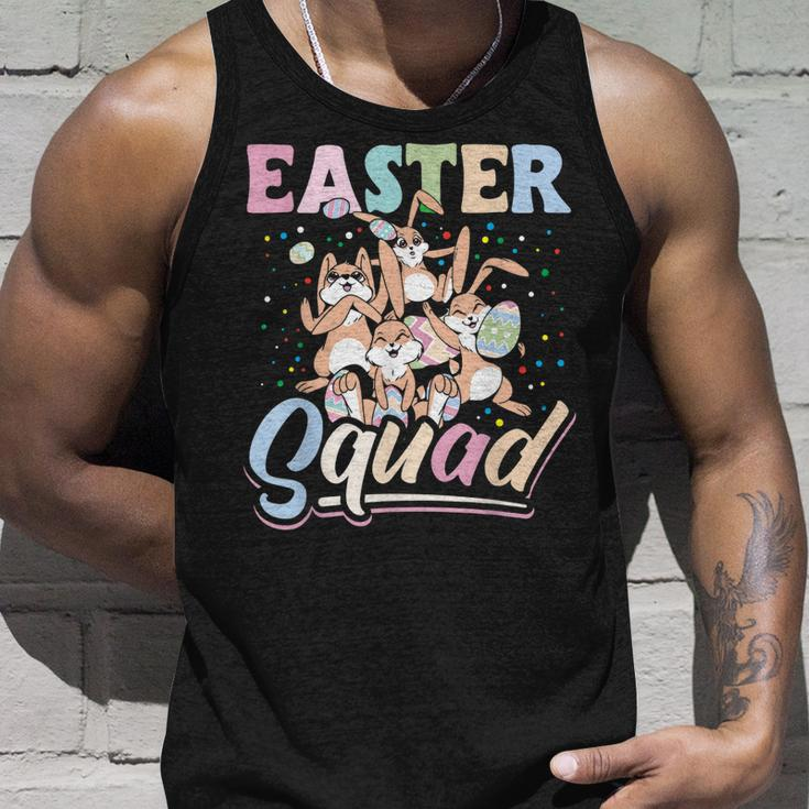Easter Squad Bunnies Easter Egg Hunting Bunny Rabbit Unisex Tank Top Gifts for Him