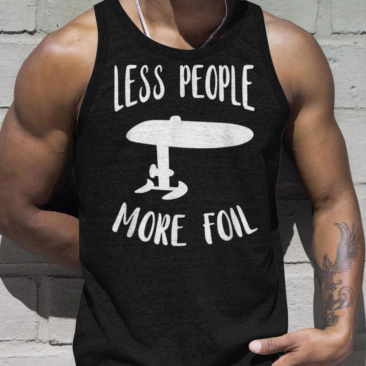 Efoil Less People More Elektrisches Hydrofoil-Surfbrett Tank Top Geschenke für Ihn