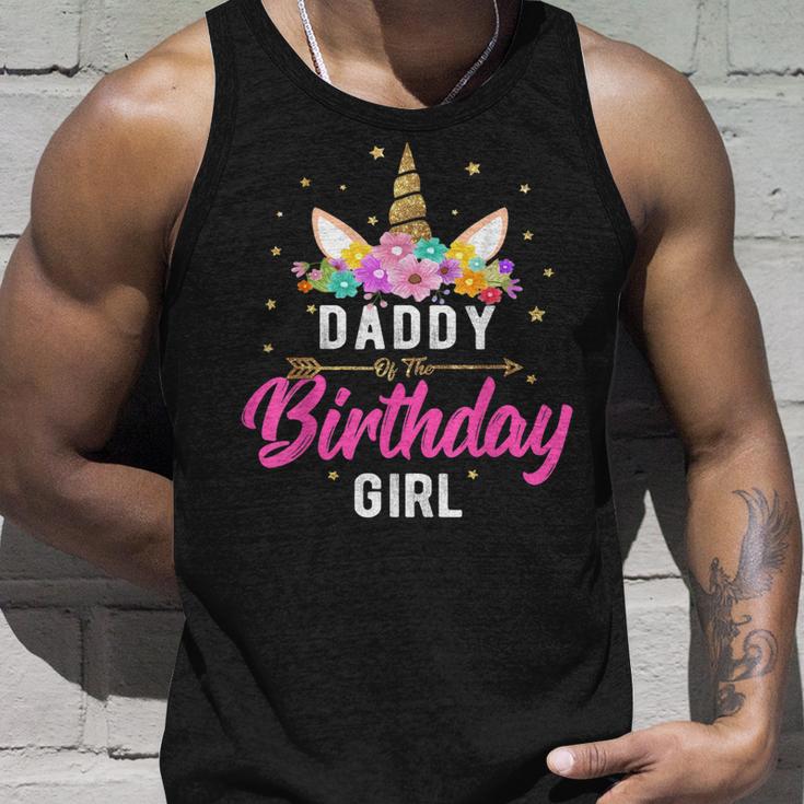 Einhorn Geburtstag Papa Des Geburtstags Mädchen Geschenk V2 Tank Top Geschenke für Ihn