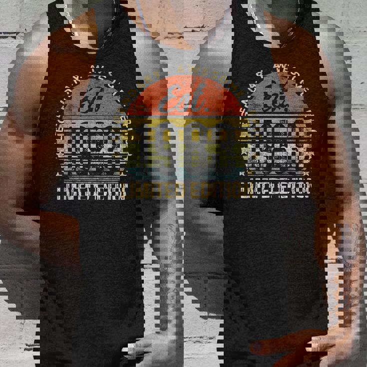 Est 1983 Limited Edition 40Th Birthday Vintage 40 Year Old Unisex Tank Top Gifts for Him