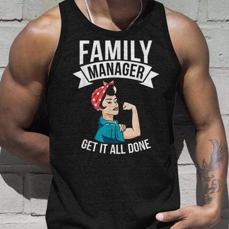 Familienmanager Bekommen Alles Hin Beste Mama Aller Zeiten Tank Top Geschenke für Ihn