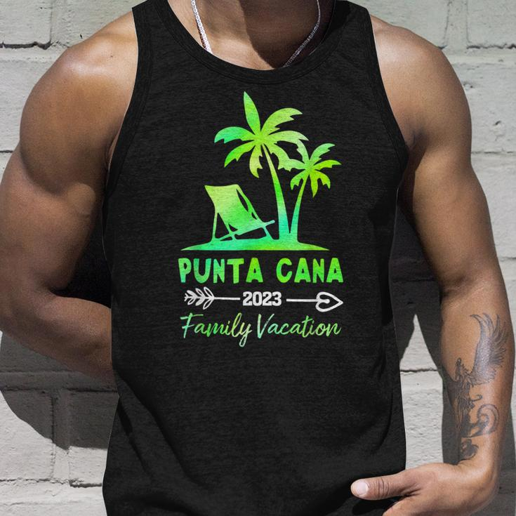 Family Vacation Punta Cana 2023 Family Matching Unisex Tank Top Gifts for Him