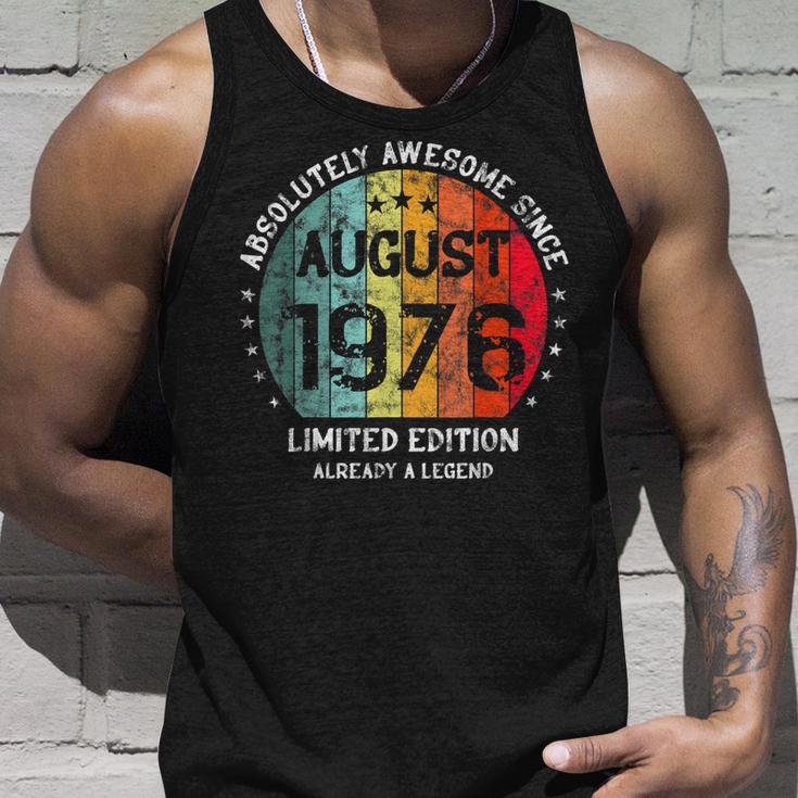 Fantastisch Seit August 1976 Männer Frauen Geburtstag Tank Top Geschenke für Ihn