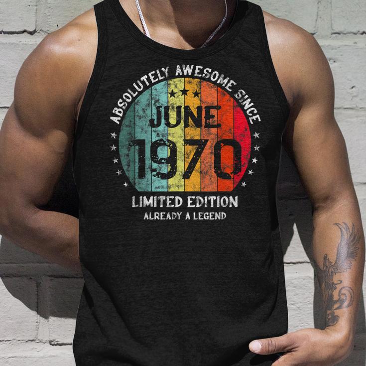 Fantastisch Seit Juni 1970 Männer Frauen Geburtstag Tank Top Geschenke für Ihn