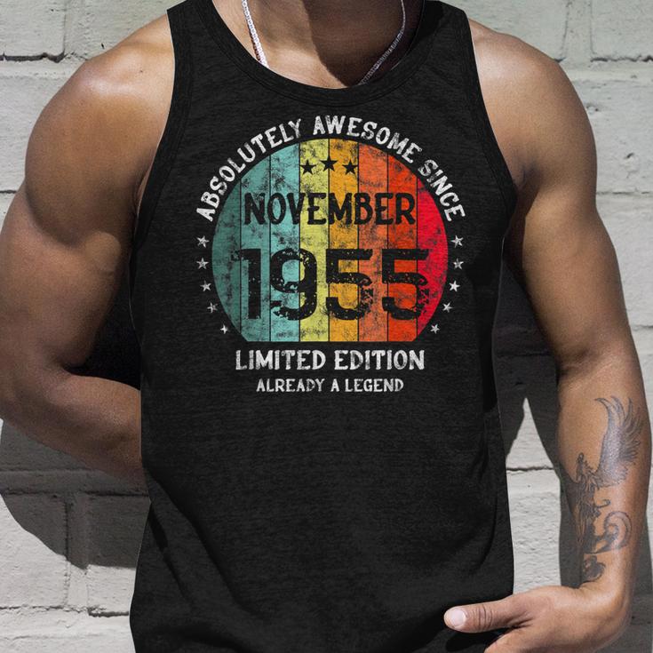 Fantastisch Seit November 1955 Männer Frauen Geburtstag Tank Top Geschenke für Ihn