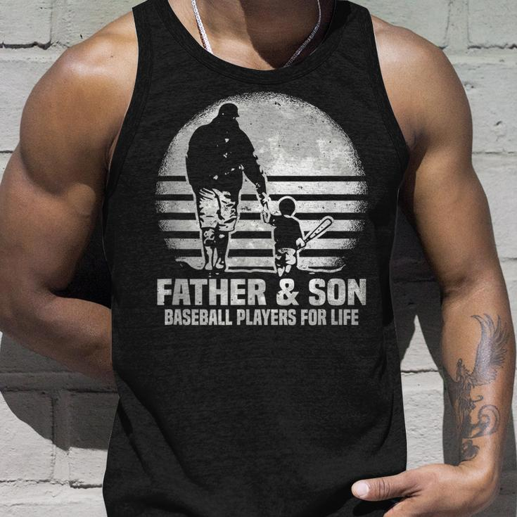 Father And Son Baseball Matching Dad Son Unisex Tank Top Gifts for Him