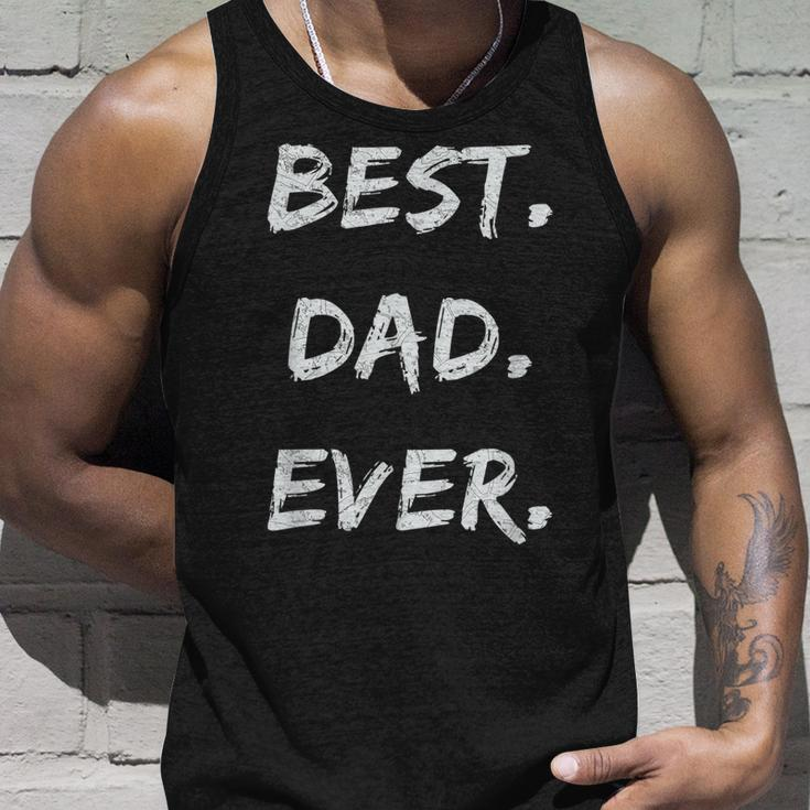 Fathers Days Dads Birthday Gift Best Dad Ever Unisex Tank Top Gifts for Him