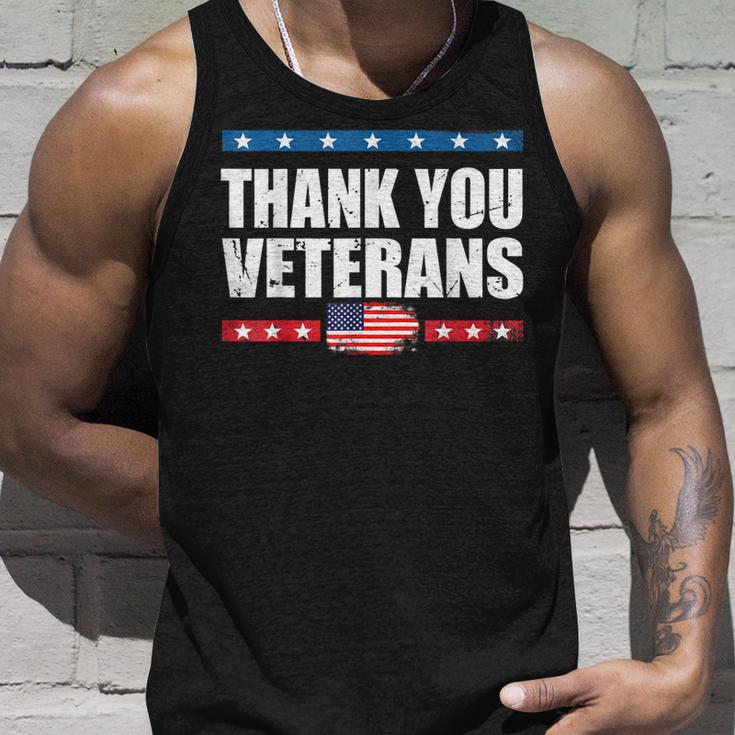 For Veterans Thank You Veterans Veterans Day Unisex Tank Top Gifts for Him