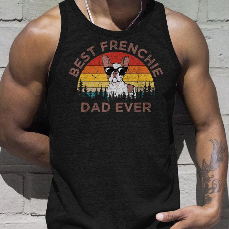 Funny Best Frenchie Dad Ever French Bulldog Dog Owner Gift Unisex Tank Top Gifts for Him