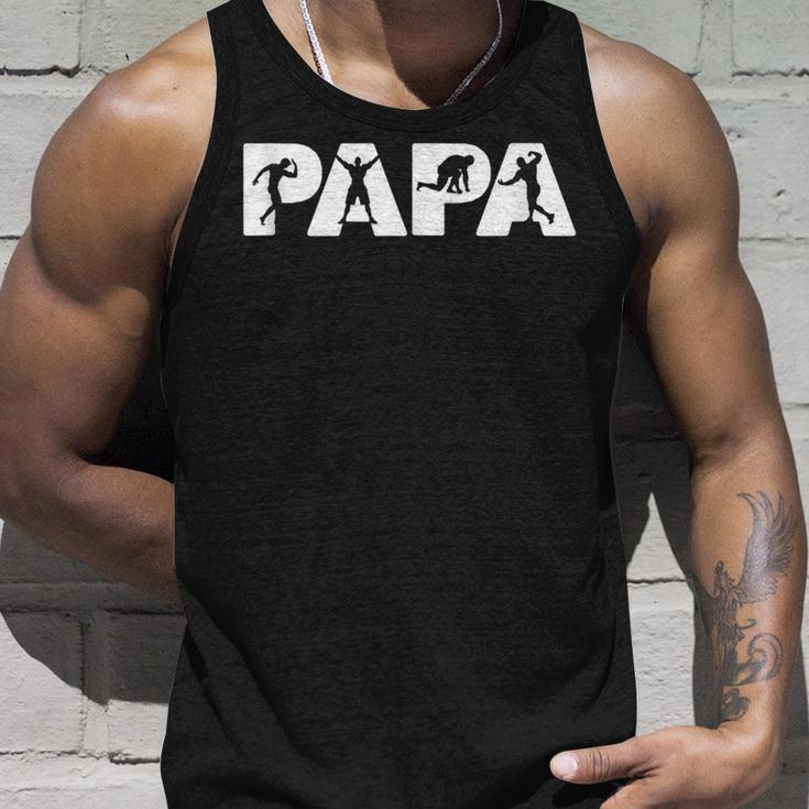 Funny Fathers Day Gift For Dad - Papa Body Builder Gift Unisex Tank Top Gifts for Him