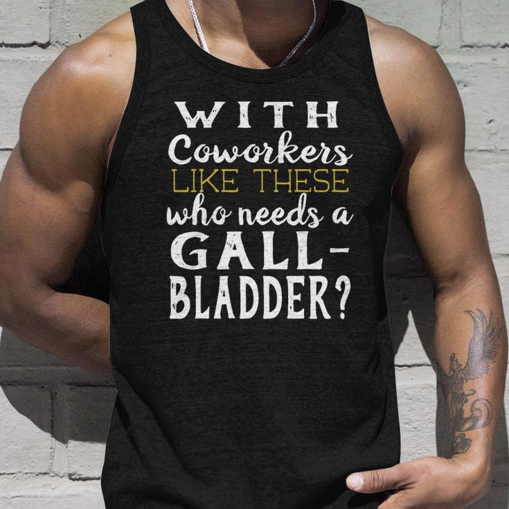 Funny Gallbladder Removed Operation T-Shirt Coworkers Gift Men Women Tank Top Graphic Print Unisex Gifts for Him