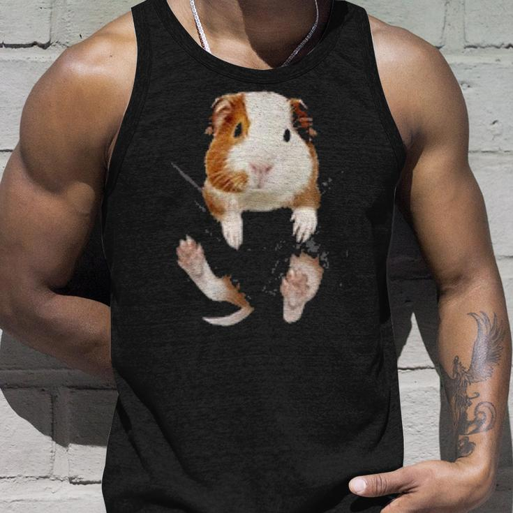 Funny Guinea Pig In Your Pocket Unisex Tank Top Gifts for Him