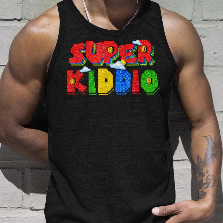 Gamer Super Kiddio Funny Gamer Outfits Funny Gift For Kiddio Unisex Tank Top Gifts for Him