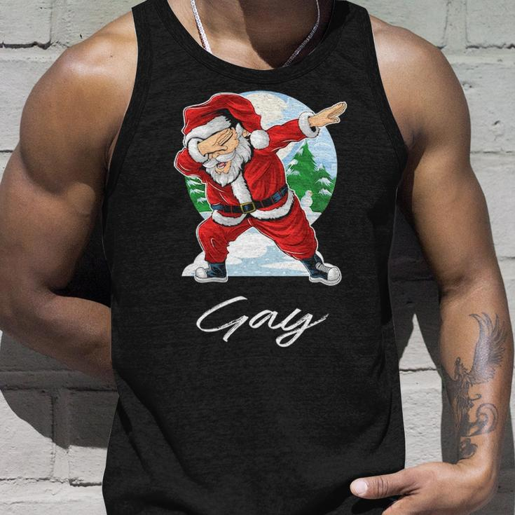 Gay Name Gift Santa Gay Unisex Tank Top Gifts for Him