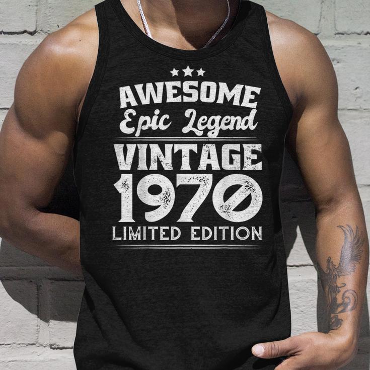 Gebaut Im 70Er Vintage Original Epische Legende Tank Top Geschenke für Ihn