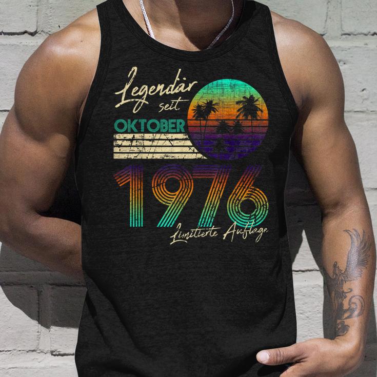 Geburtstag Geschenk Legendär Seit Oktober 1976 Tank Top Geschenke für Ihn