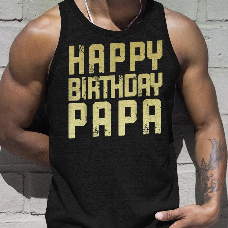Geburtstag Papa Happy Birthday Geschenk Tank Top Geschenke für Ihn