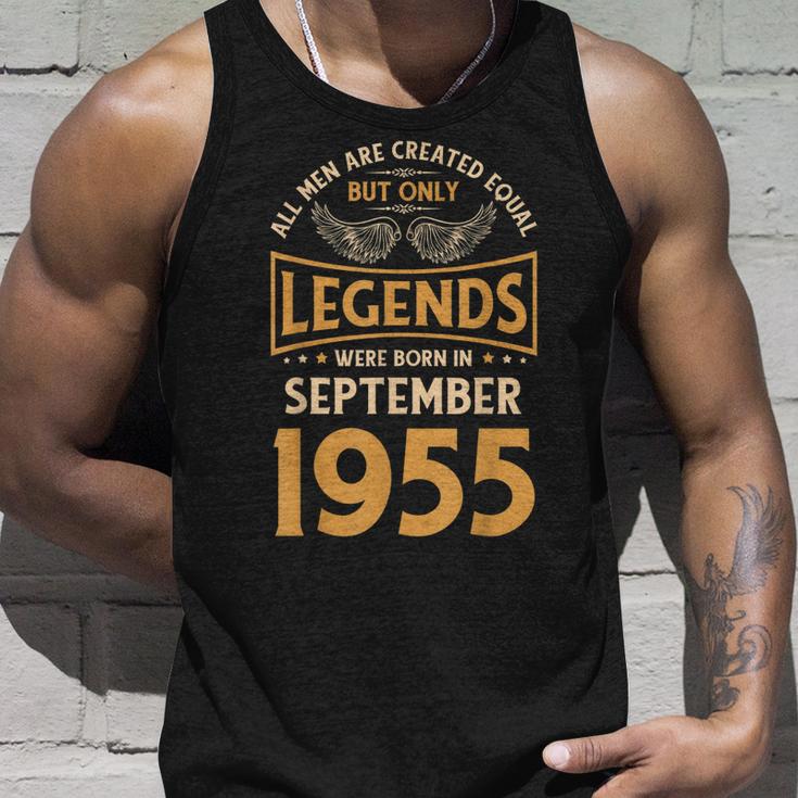 Geburtstagslegenden Wurden Im September 1955 Geboren Tank Top Geschenke für Ihn