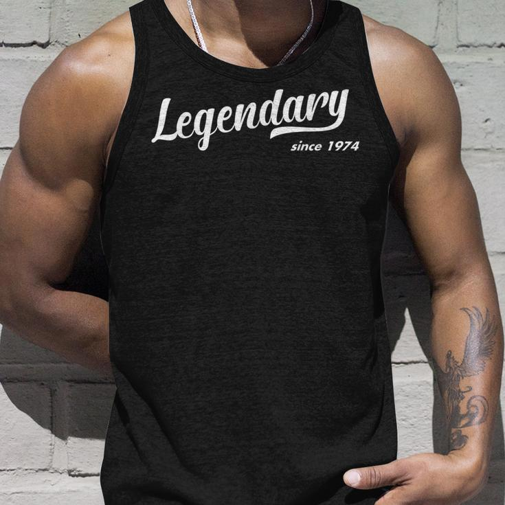 Geschenk Zum 47 Geburtstag Legende Seit 1974 47 Jahre Alt Tank Top Geschenke für Ihn