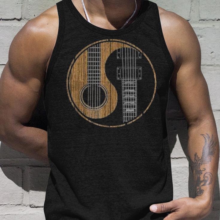 Gitarren Unisex TankTop für Gitarristen, Unisex Design für Musiker Geschenke für Ihn