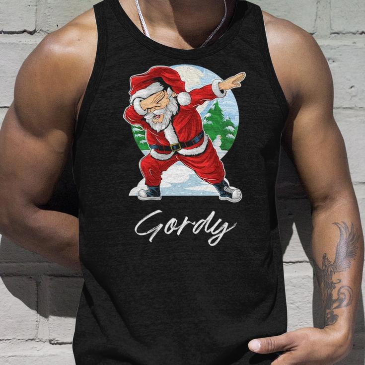 Gordy Name Gift Santa Gordy Unisex Tank Top Gifts for Him