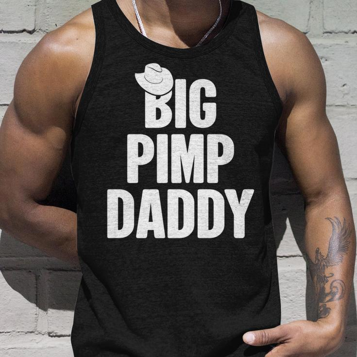 Halloween Big Pimp Daddy Pimp Costume Party Design Unisex Tank Top Gifts for Him