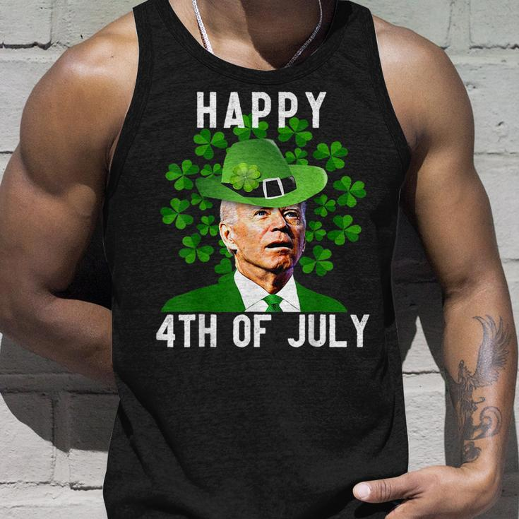 Happy 4Th Of July Confused Funny Joe Biden St Patricks Day V3 Unisex Tank Top Gifts for Him