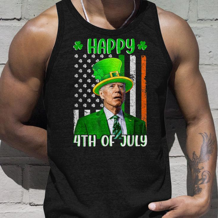 Happy 4Th Of July Joe Biden St Patricks Day Leprechaun Hat V97 Unisex Tank Top Gifts for Him