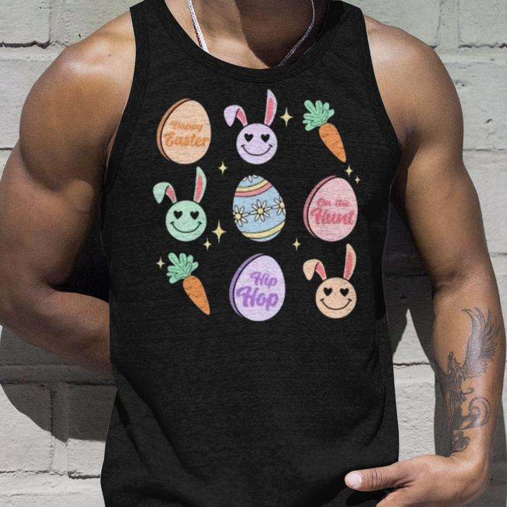 Happy Easter On The Hunt Hip Hop Unisex Tank Top Gifts for Him